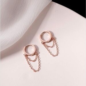 Tassel Chain Dangle Earrings